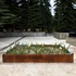 Kép 5/6 - Corten ágyásszegély szett – 1 méter x 1 méter, 15 cm 